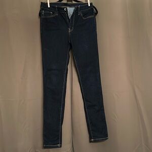 Kancan Dark Wash Skinny Leg Jeans - Size 28